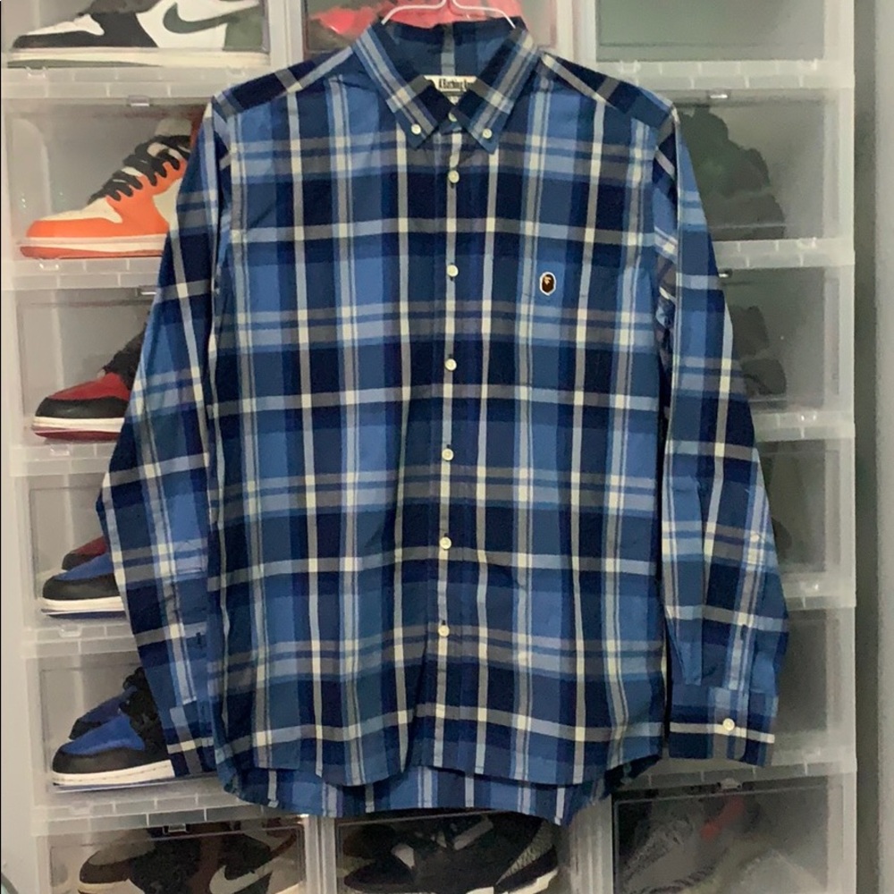 A bathing ape button up